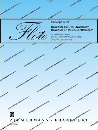 Cover: 9790010332406 | Nabucco | Giuseppe Verdi (u. a.) | Flöte | Buch | Deutsch | 2017