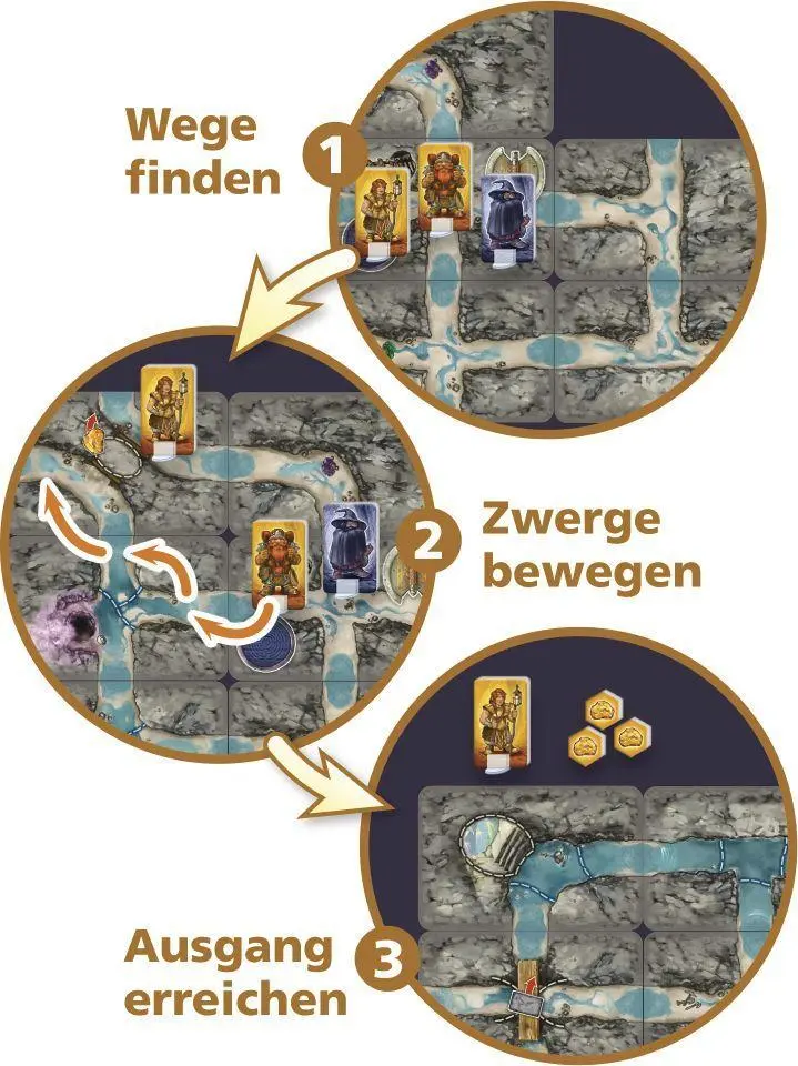 Bild: 4007396022506 | Saboteur - The Dark Cave | AMIGO - Kartenspiel | AMIGO Spiel Freizeit