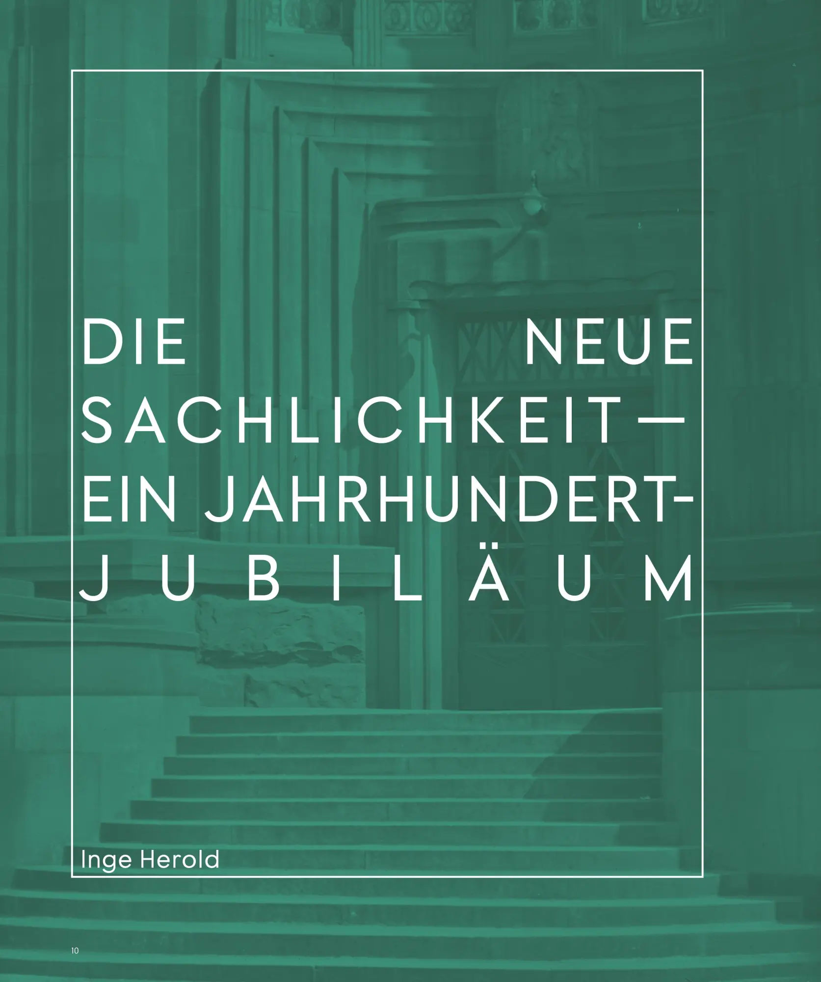 Bild: 9783422802506 | Die Neue Sachlichkeit / The New Objectivity | Johan Holten (u. a.)