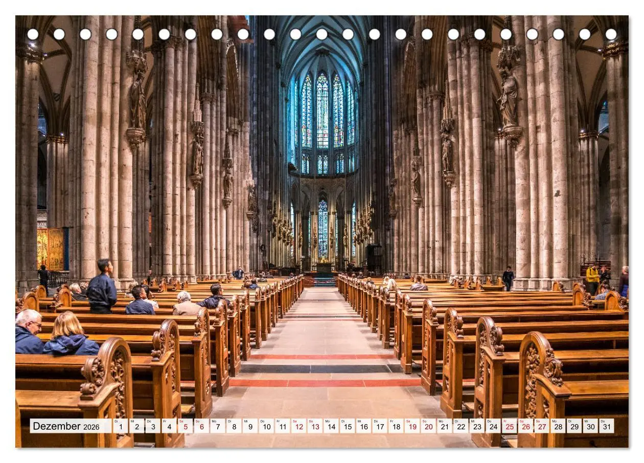 Bild: 9783457482506 | Cologne - Köln (Tischkalender 2026 DIN A5 quer), CALVENDO...
