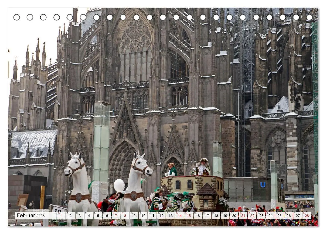 Bild: 9783457482506 | Cologne - Köln (Tischkalender 2026 DIN A5 quer), CALVENDO...
