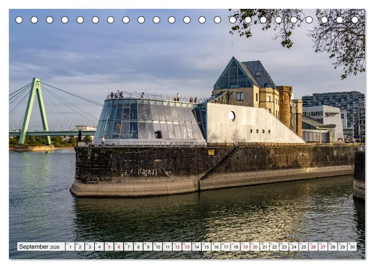 Bild: 9783457482506 | Cologne - Köln (Tischkalender 2026 DIN A5 quer), CALVENDO...