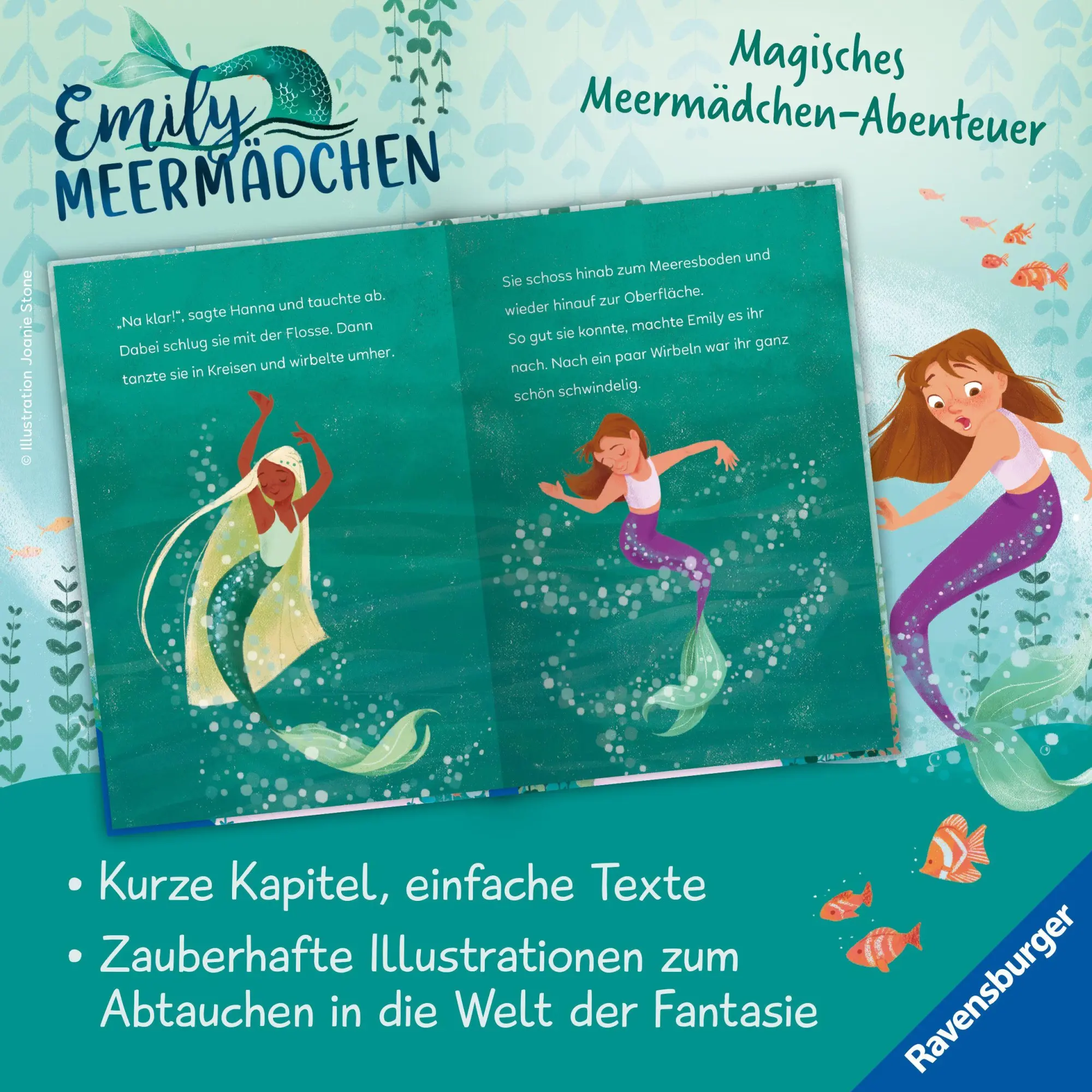 Bild: 9783473462506 | Emily Meermädchen, Band 1 - Das große Geheimnis | Liz Kessler | Buch