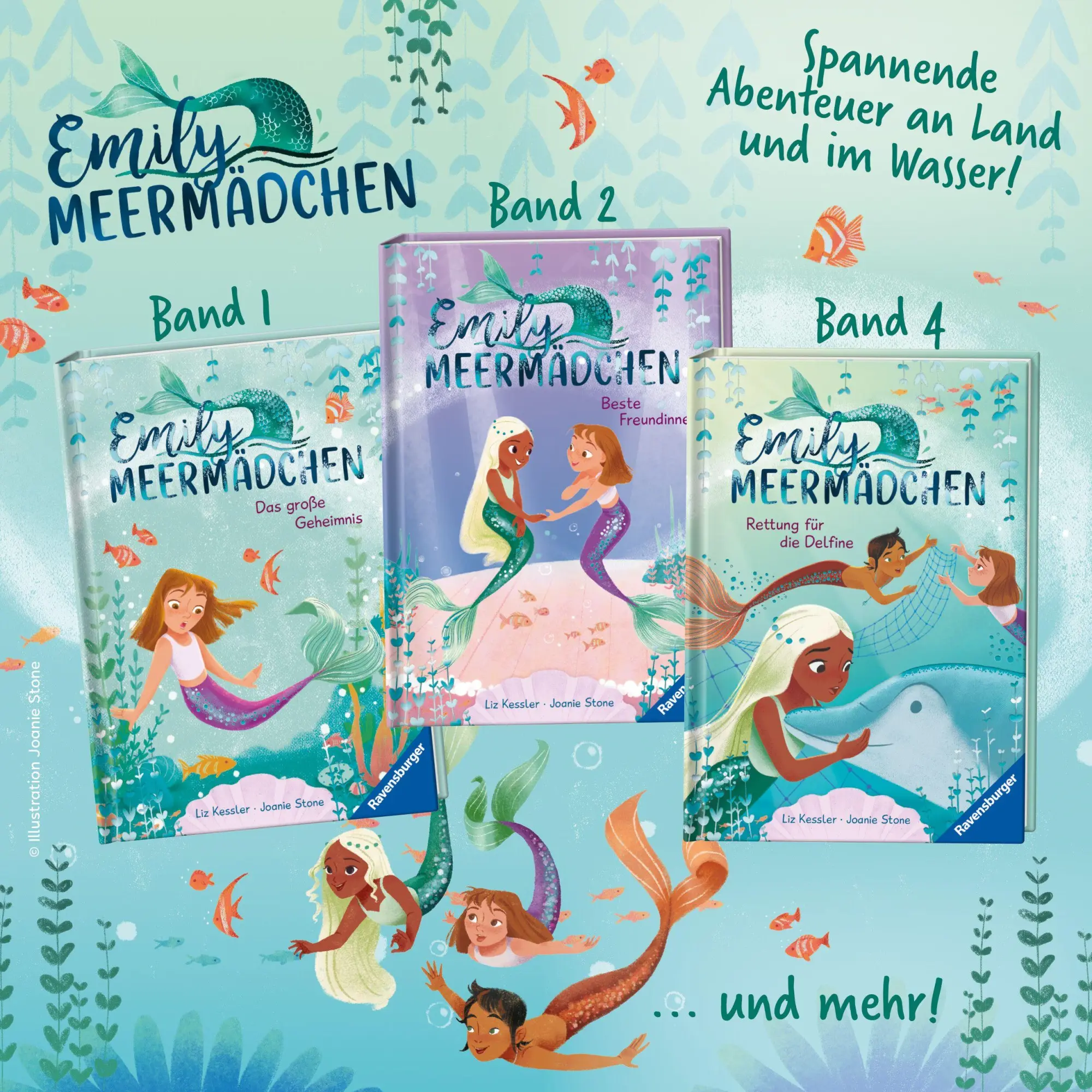 Bild: 9783473462506 | Emily Meermädchen, Band 1 - Das große Geheimnis | Liz Kessler | Buch