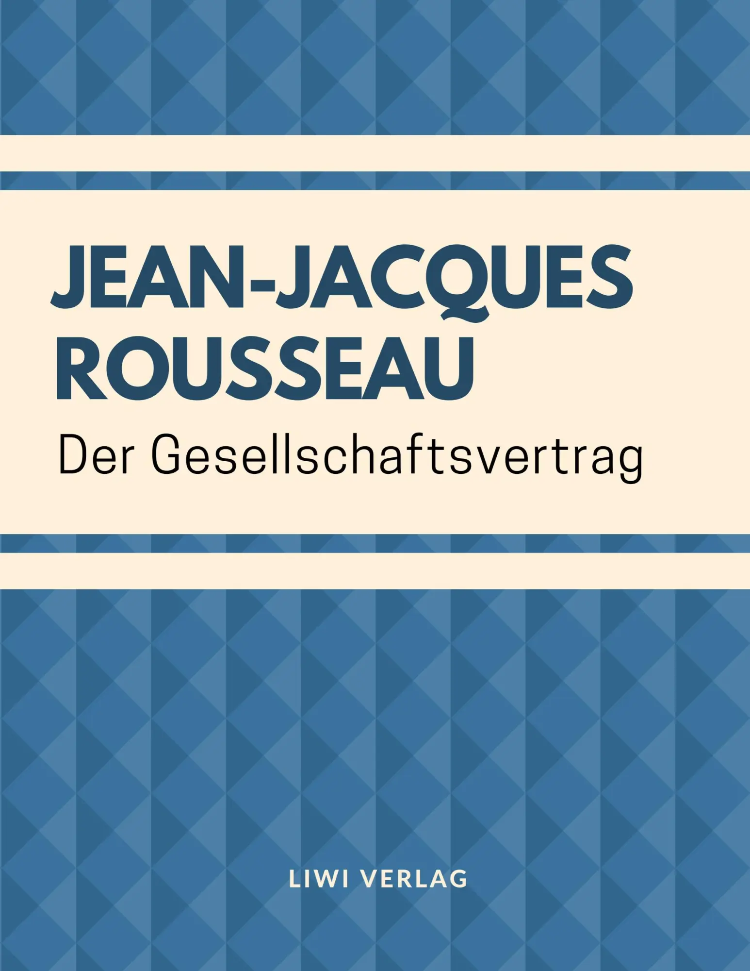 Cover: 9783965422506 | Der Gesellschaftsvertrag | oder Die Grundsätze des Staatsrechtes