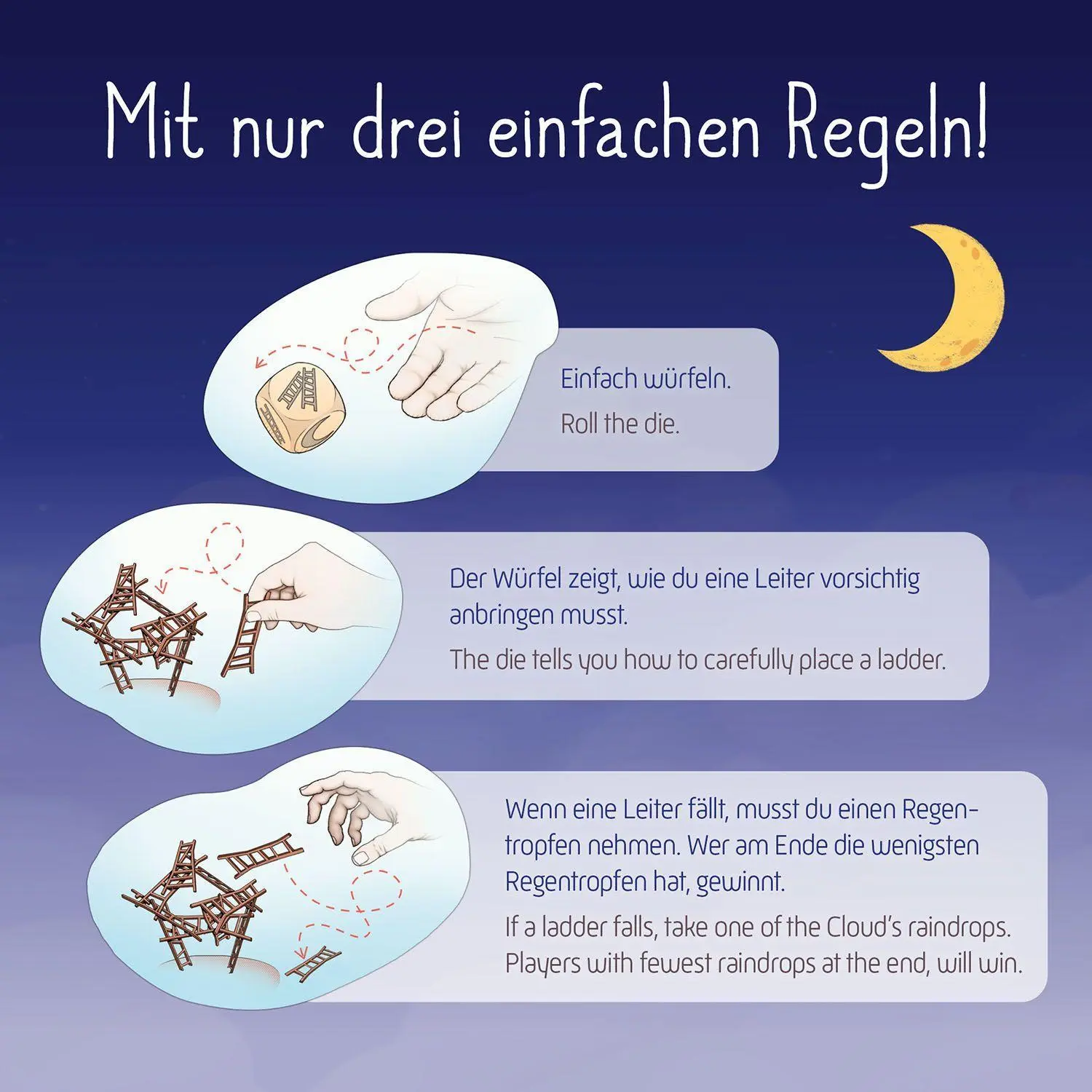 Bild: 4002051682606 | Catch the Moon | Fabien Riffaud (u. a.) | Spiel | Brettspiel | 682606