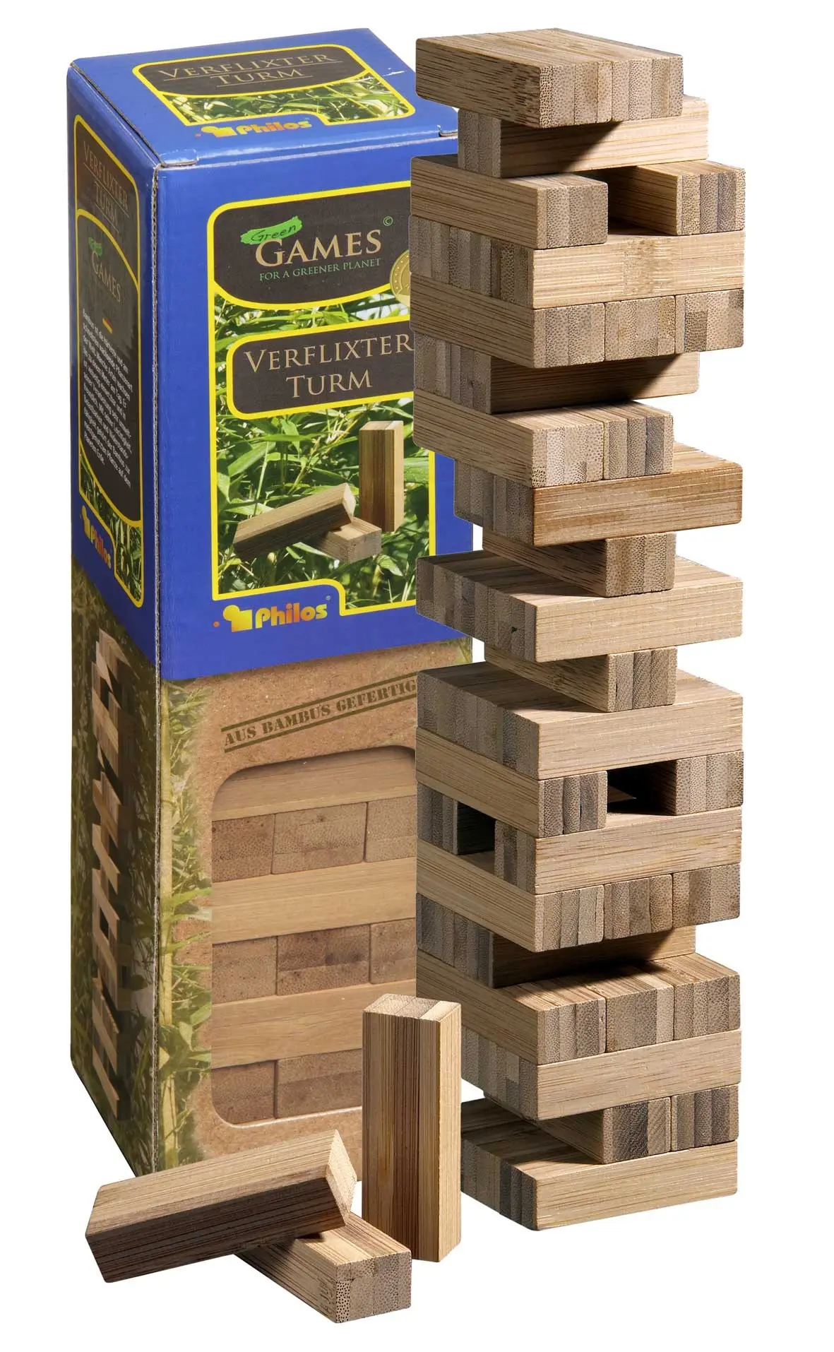 Cover: 4014156032606 | Philos 3260 - Verflixter Turm, Wackelturm aus Bambus | 3260/1 | 2009