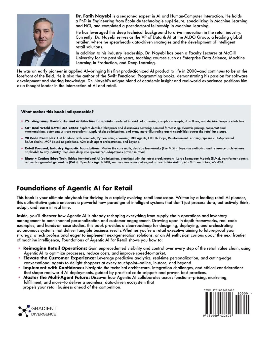 Rückseite: 9781069422606 | Foundations of Agentic AI for Retail | Fatih Nayebi | Taschenbuch