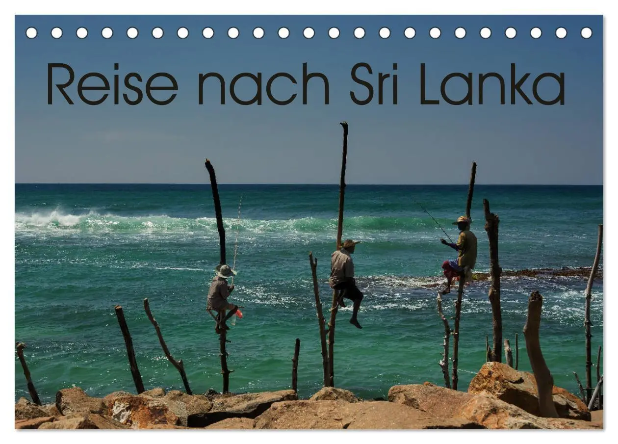Cover: 9783457852606 | Reise nach Sri Lanka (Tischkalender 2026 DIN A5 quer), CALVENDO...