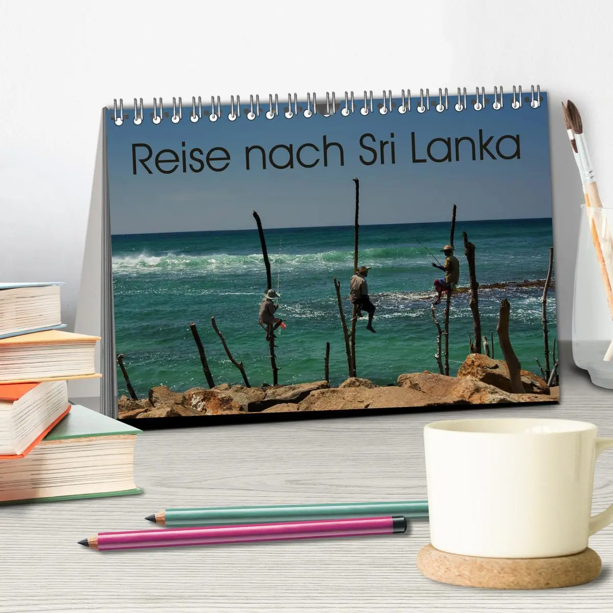 Bild: 9783457852606 | Reise nach Sri Lanka (Tischkalender 2026 DIN A5 quer), CALVENDO...