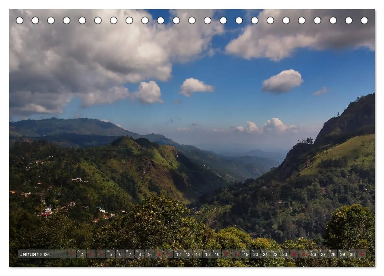 Bild: 9783457852606 | Reise nach Sri Lanka (Tischkalender 2026 DIN A5 quer), CALVENDO...