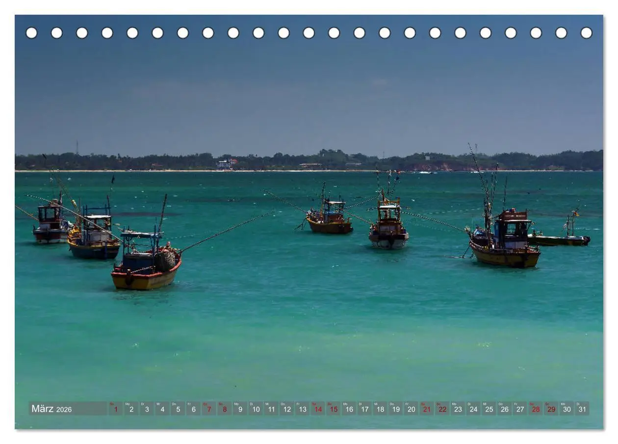 Bild: 9783457852606 | Reise nach Sri Lanka (Tischkalender 2026 DIN A5 quer), CALVENDO...