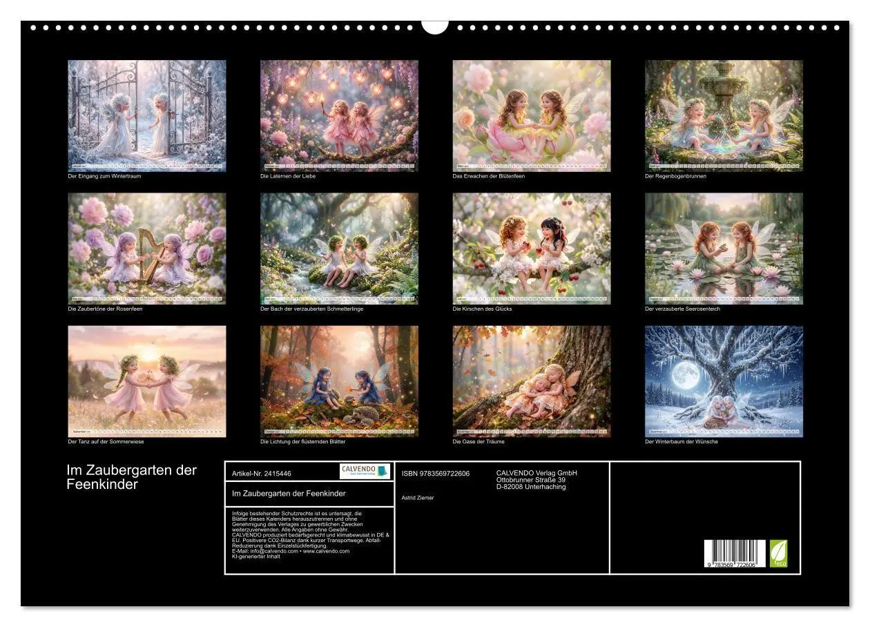 Bild: 9783569722606 | Im Zaubergarten der Feenkinder (Wandkalender 2027 DIN A2 quer),...