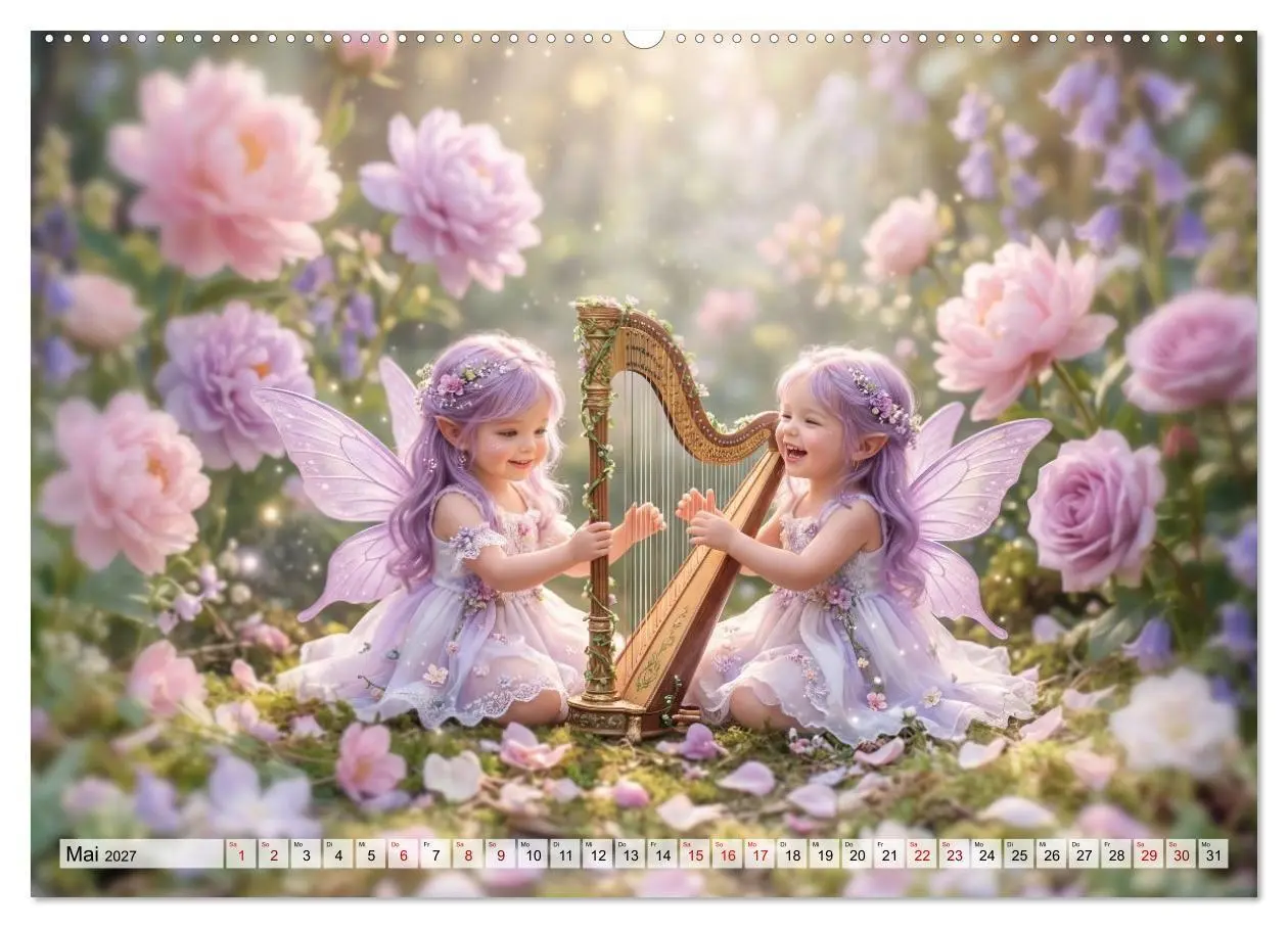 Bild: 9783569722606 | Im Zaubergarten der Feenkinder (Wandkalender 2027 DIN A2 quer),...