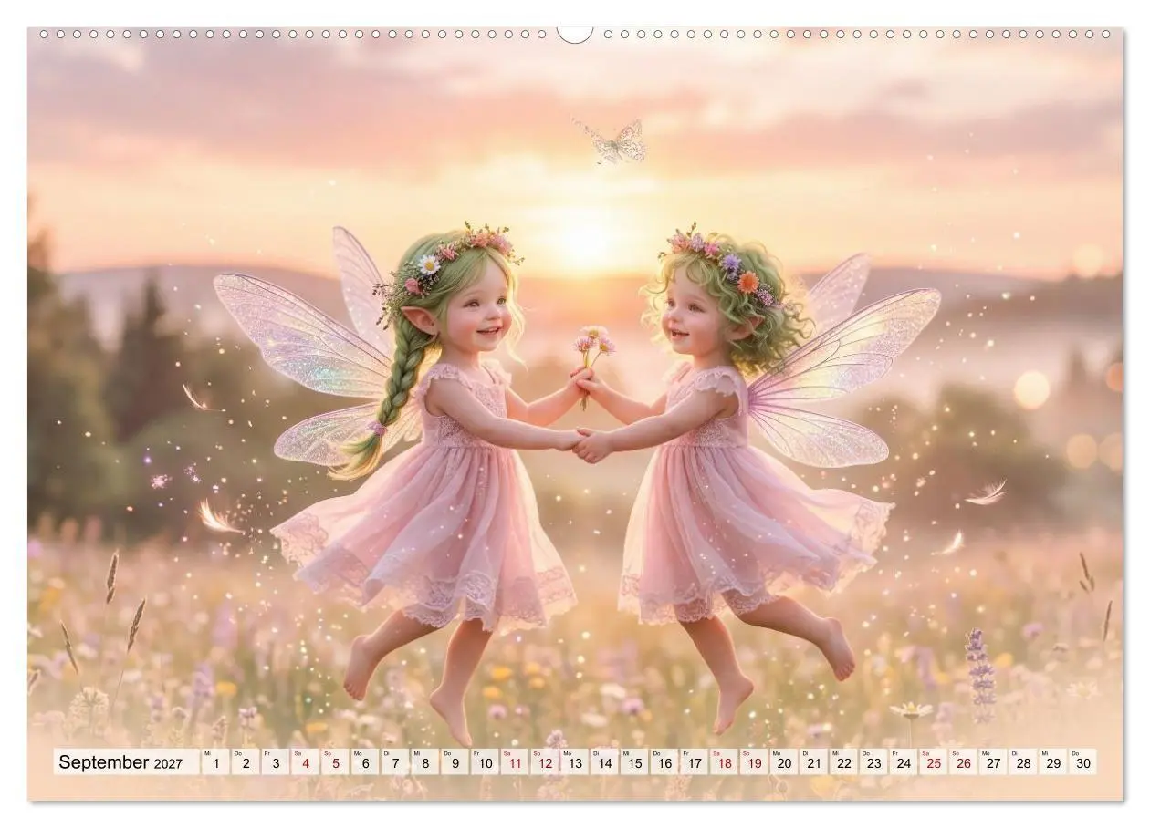 Bild: 9783569722606 | Im Zaubergarten der Feenkinder (Wandkalender 2027 DIN A2 quer),...