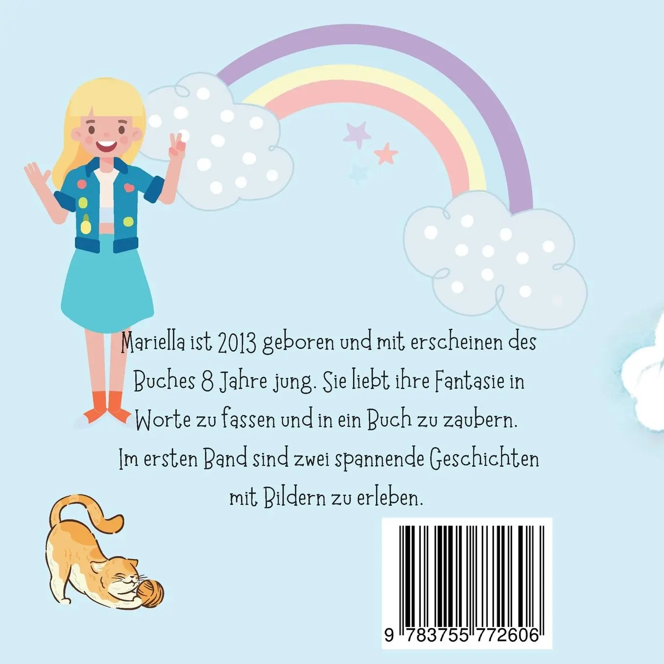 Rückseite: 9783755772606 | Kitty und Lilli | Die Fantasie beginnt bei dir | Mariella Felder