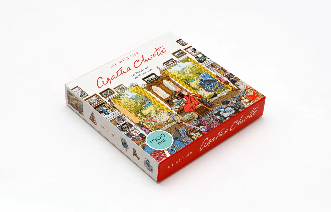 Bild: 9783962442606 | Die Welt der Agatha Christie | Ein 1000-Teile-Puzzle | Limited | Spiel