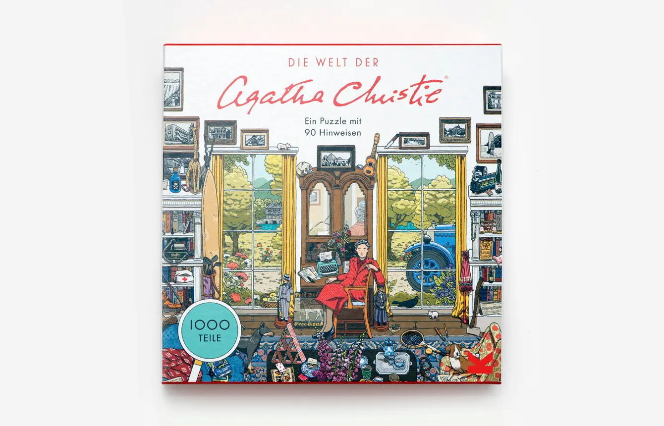 Bild: 9783962442606 | Die Welt der Agatha Christie | Ein 1000-Teile-Puzzle | Limited | Spiel