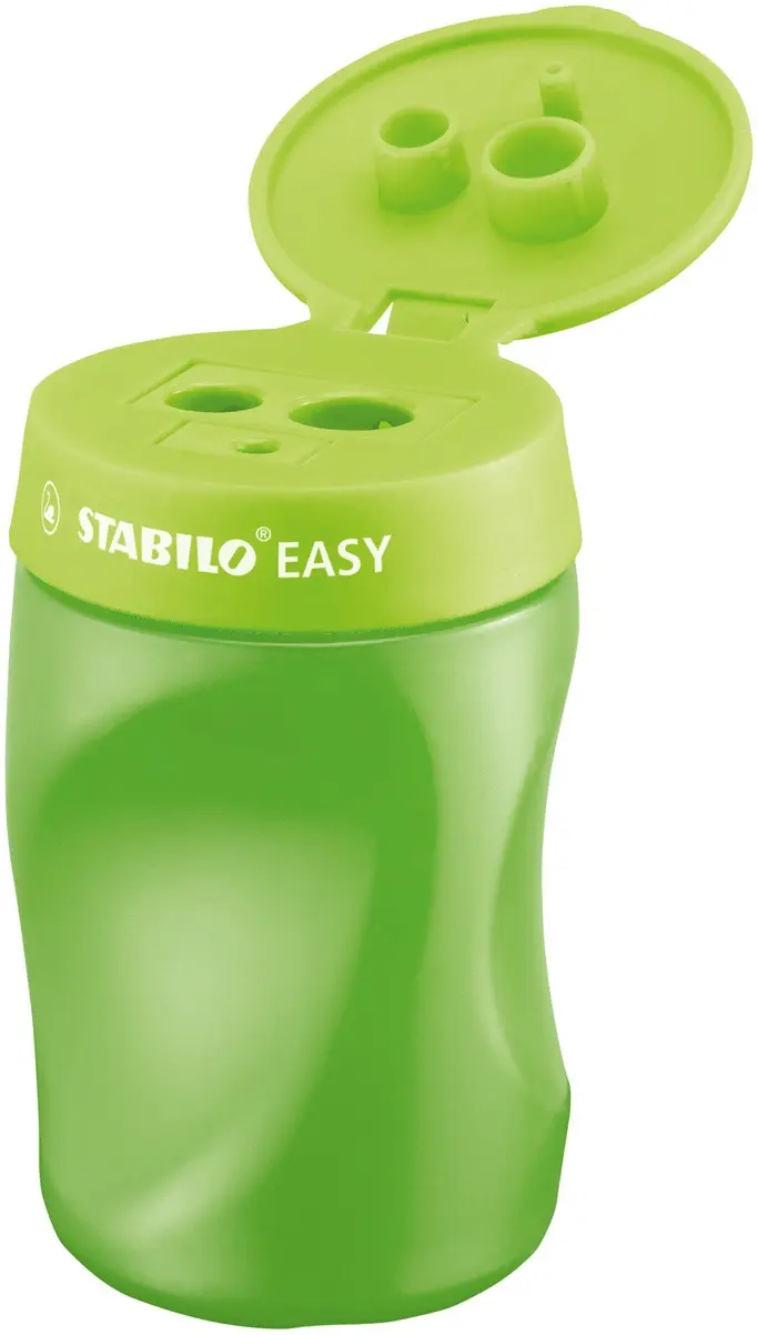 Cover: 4006381492706 | STABILO Anspitzer EASYsharpener 3in1 grün, Rechtshänder | 4502/4