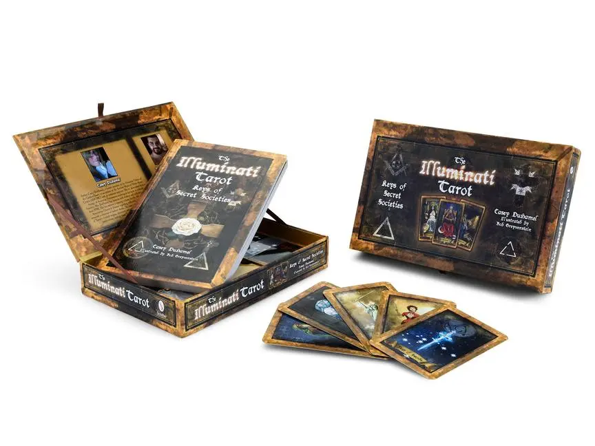 Cover: 9780764352706 | The Illuminati Tarot | Keys of Secret Societies | Casey Duhamel | Buch