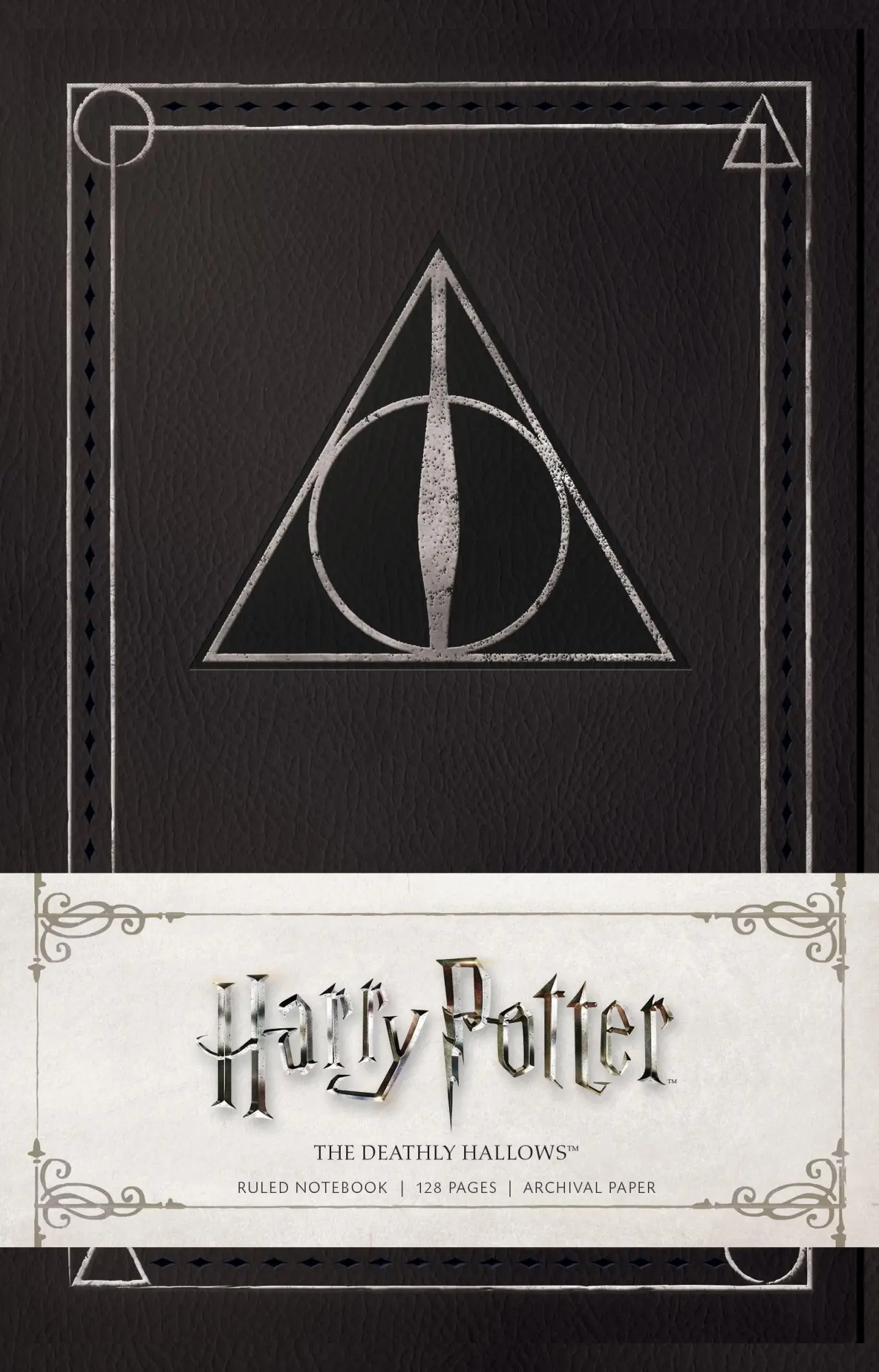 Cover: 9781683832706 | Harry Potter: The Deathly Hallows Ruled Notebook | Insight Editions