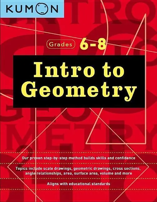 Cover: 9781941082706 | Kumon Grades 6-8 Intro to Geometry | Kumon | Taschenbuch | Englisch