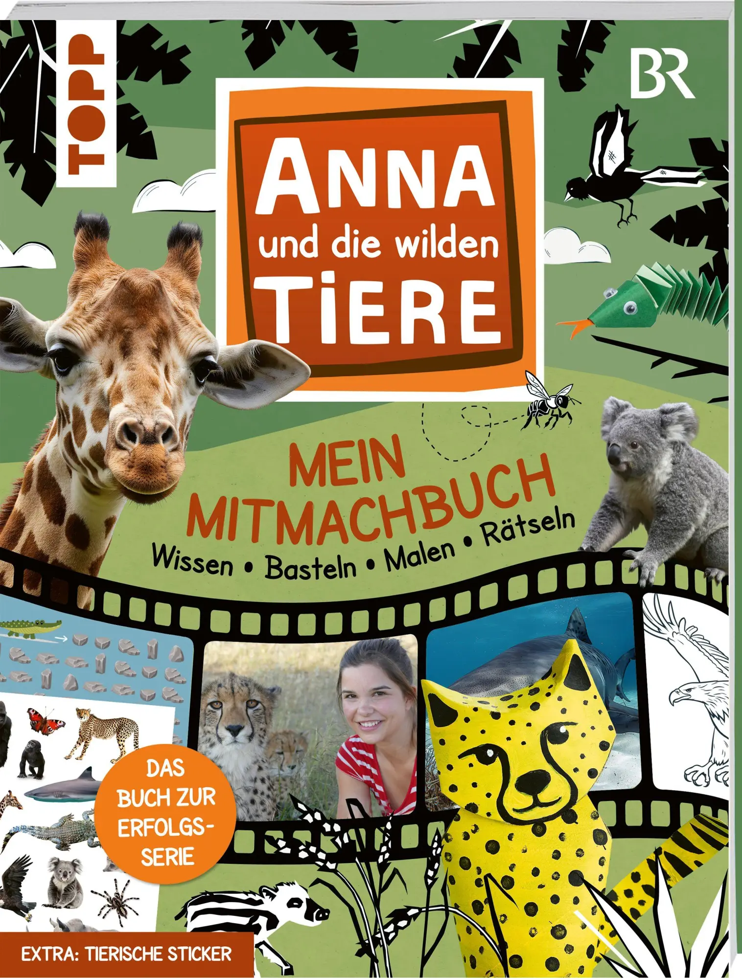 Cover: 9783735892706 | Anna und die wilden Tiere - Mein Mitmachbuch - Wissen - Basteln -...