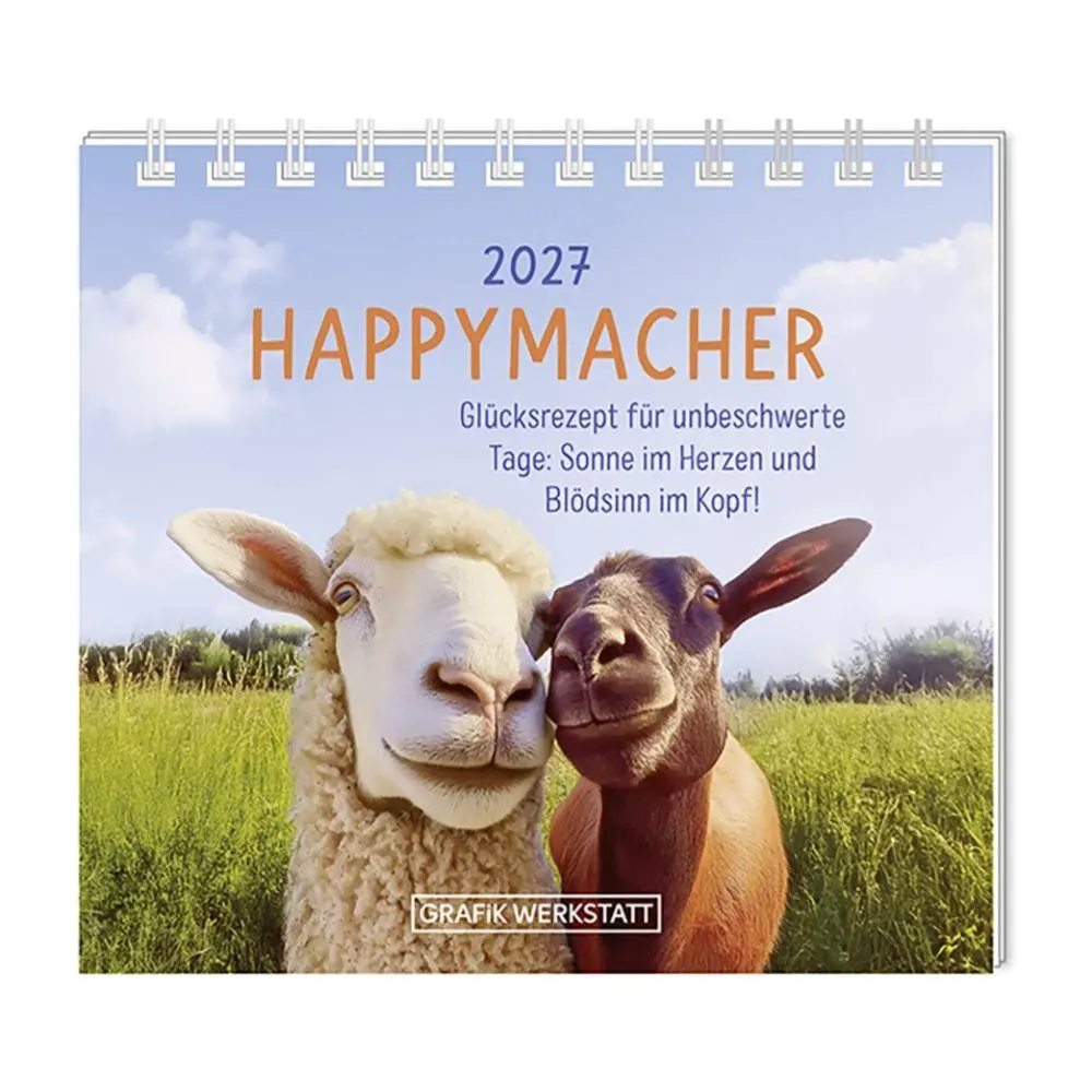 Cover: 9783986362706 | Mini-Kalender 2027 Happymacher | Mini-Kalender | Original | Kalender
