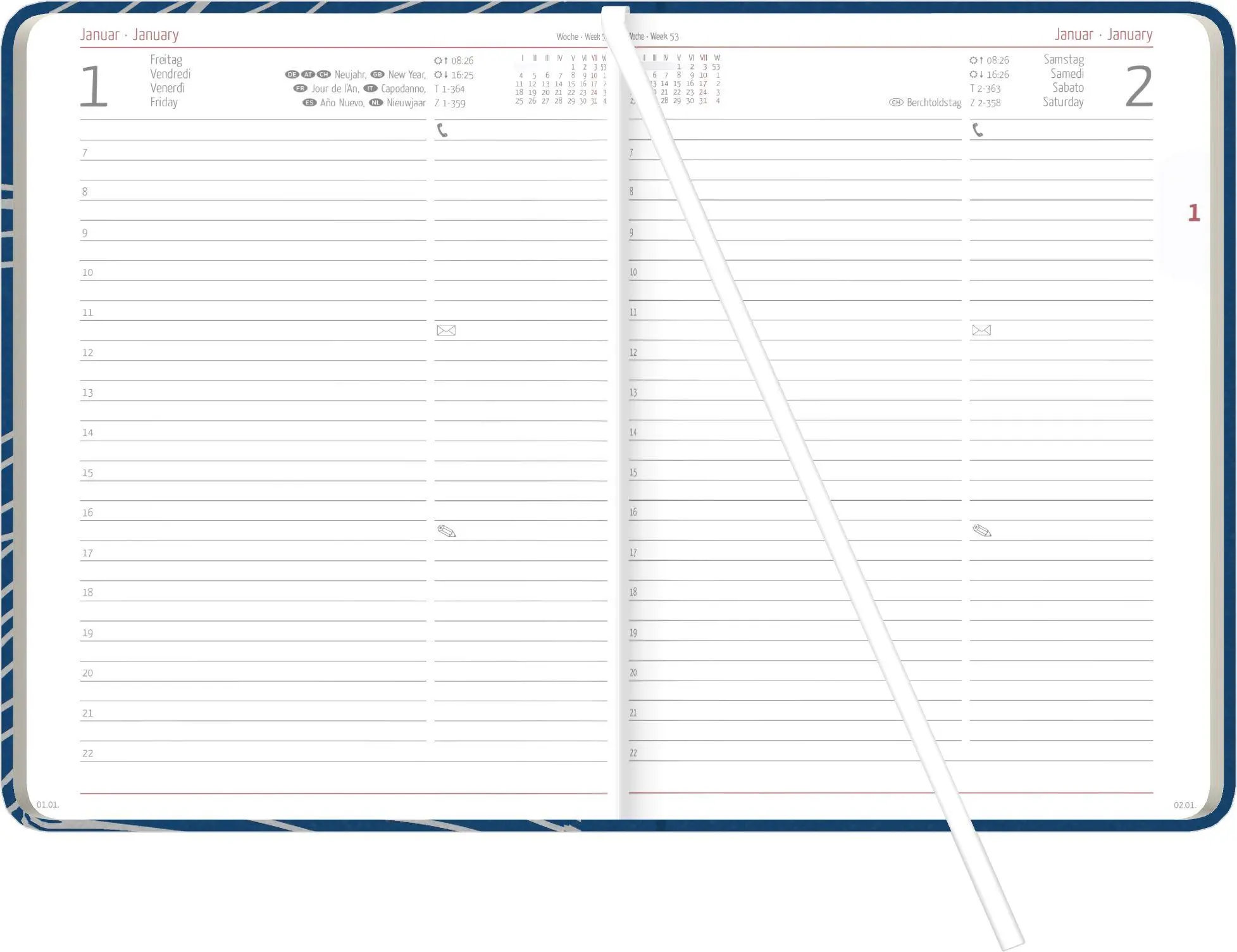 Bild: 4069095012806 | Buchkalender Nature Line Ocean 2027 | Neumann Verlage GmbH &amp; Co KG