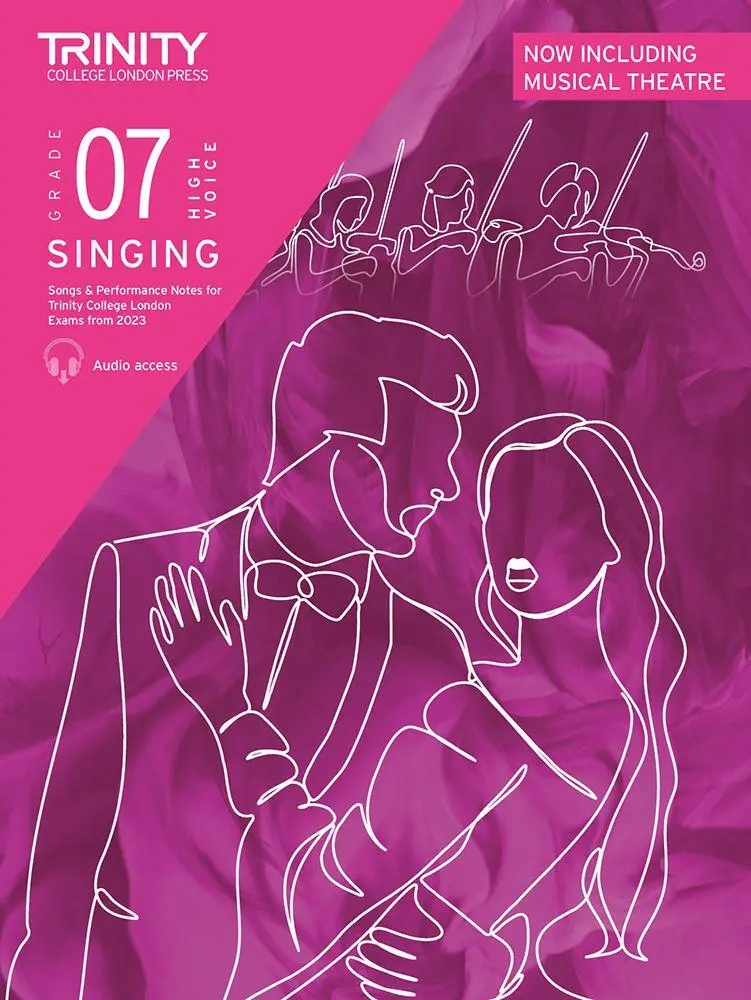 Cover: 9781804902806 | Trinity College London Singing Exam Pieces from 2023 Grade 7 high...