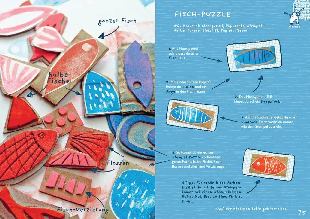 Bild: 9783258602806 | Malwerkstatt für Kinder | Claudia Huboi | Taschenbuch | 144 S. | 2024