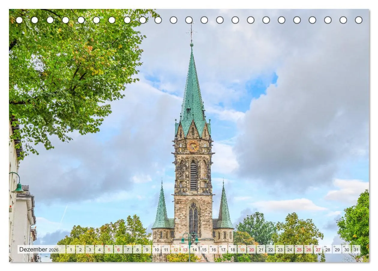 Bild: 9783457762806 | Darmstadt Stadtansichten (Tischkalender 2026 DIN A5 quer), CALVENDO...