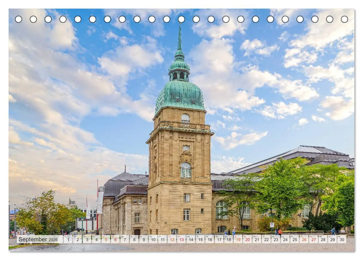 Bild: 9783457762806 | Darmstadt Stadtansichten (Tischkalender 2026 DIN A5 quer), CALVENDO...
