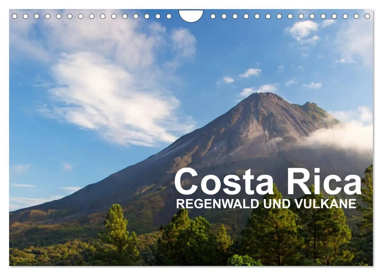 Cover: 9783516092806 | Costa Rica - Regenwald und Vulkane (Wandkalender 2026 DIN A4 quer),...