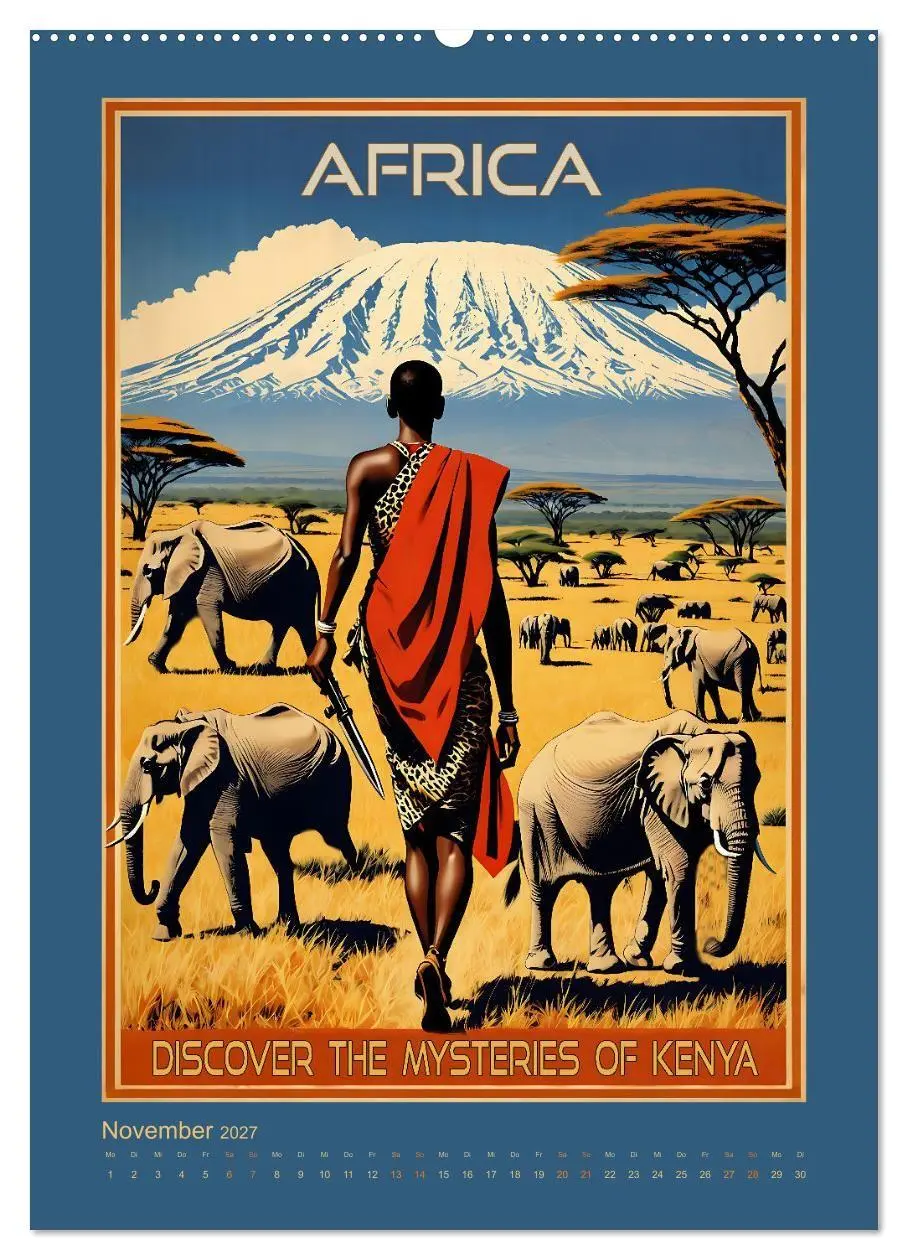 Bild: 9783569182806 | World Travel Poster - nostalgische Reise um die Welt (Wandkalender...