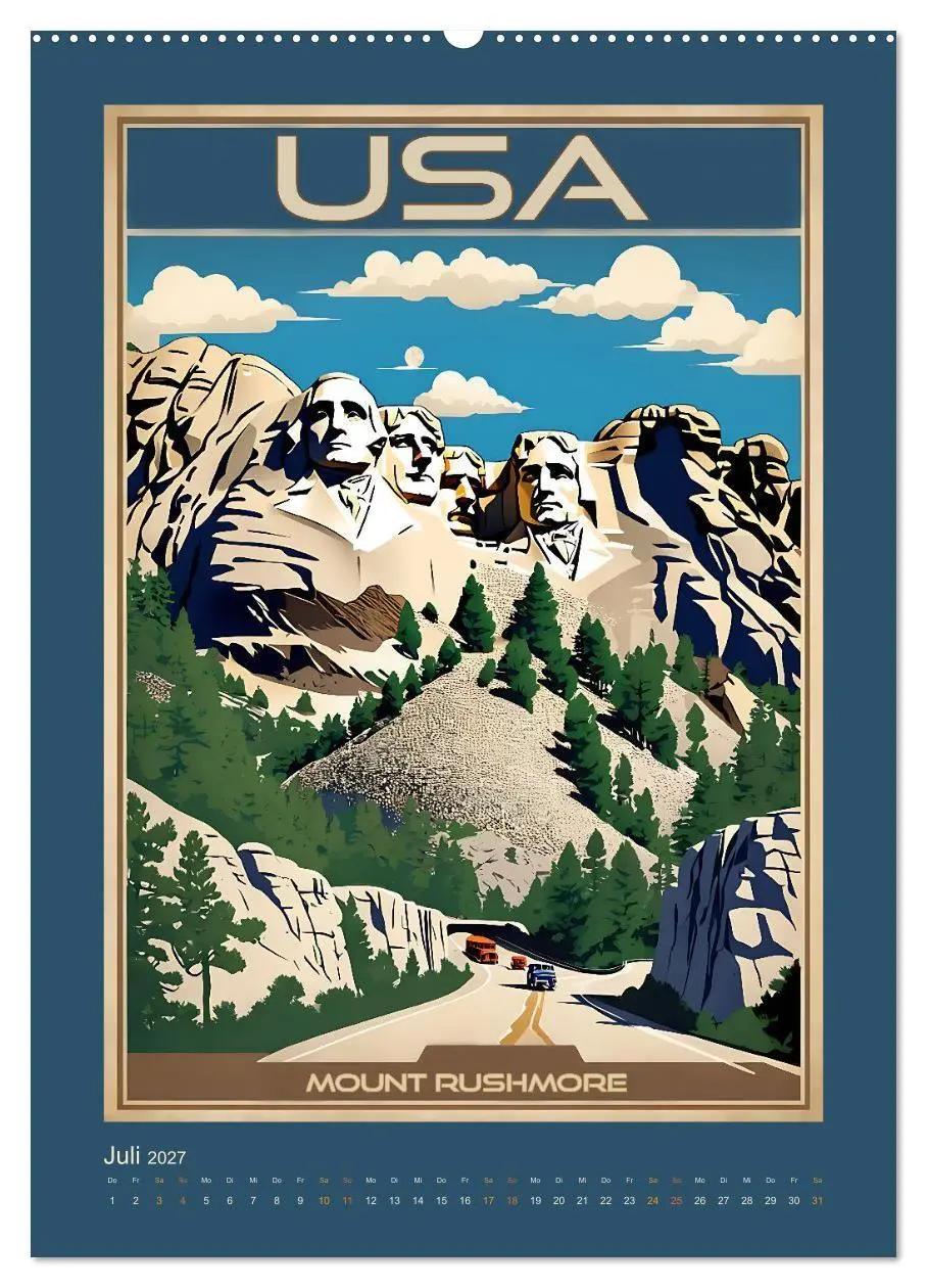 Bild: 9783569182806 | World Travel Poster - nostalgische Reise um die Welt (Wandkalender...