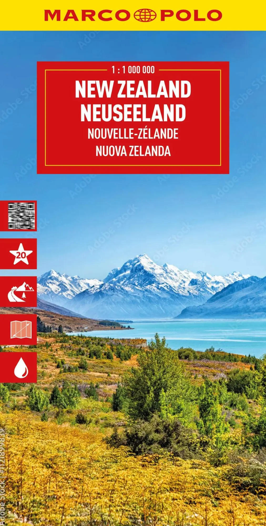 Cover: 9783575022806 | MARCO POLO Reisekarte Neuseeland 1:1 Mio. | (Land-)Karte | Deutsch