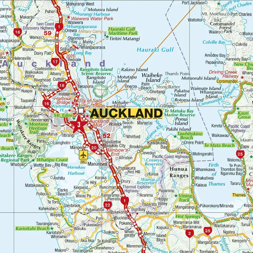 Bild: 9783575022806 | MARCO POLO Reisekarte Neuseeland 1:1 Mio. | (Land-)Karte | Deutsch