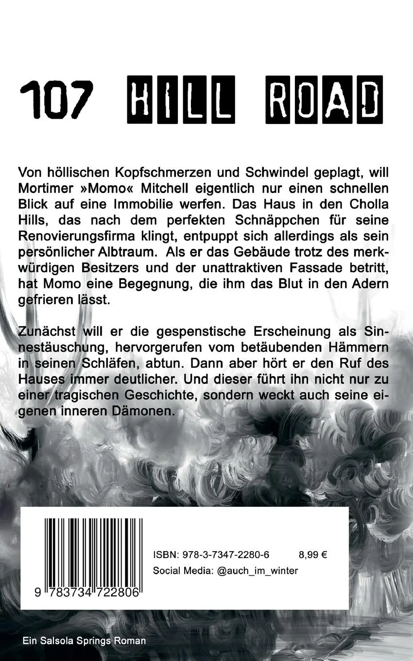 Rückseite: 9783734722806 | 107 Hill Road | Samara Summer | Taschenbuch | 184 S. | Deutsch | 2023