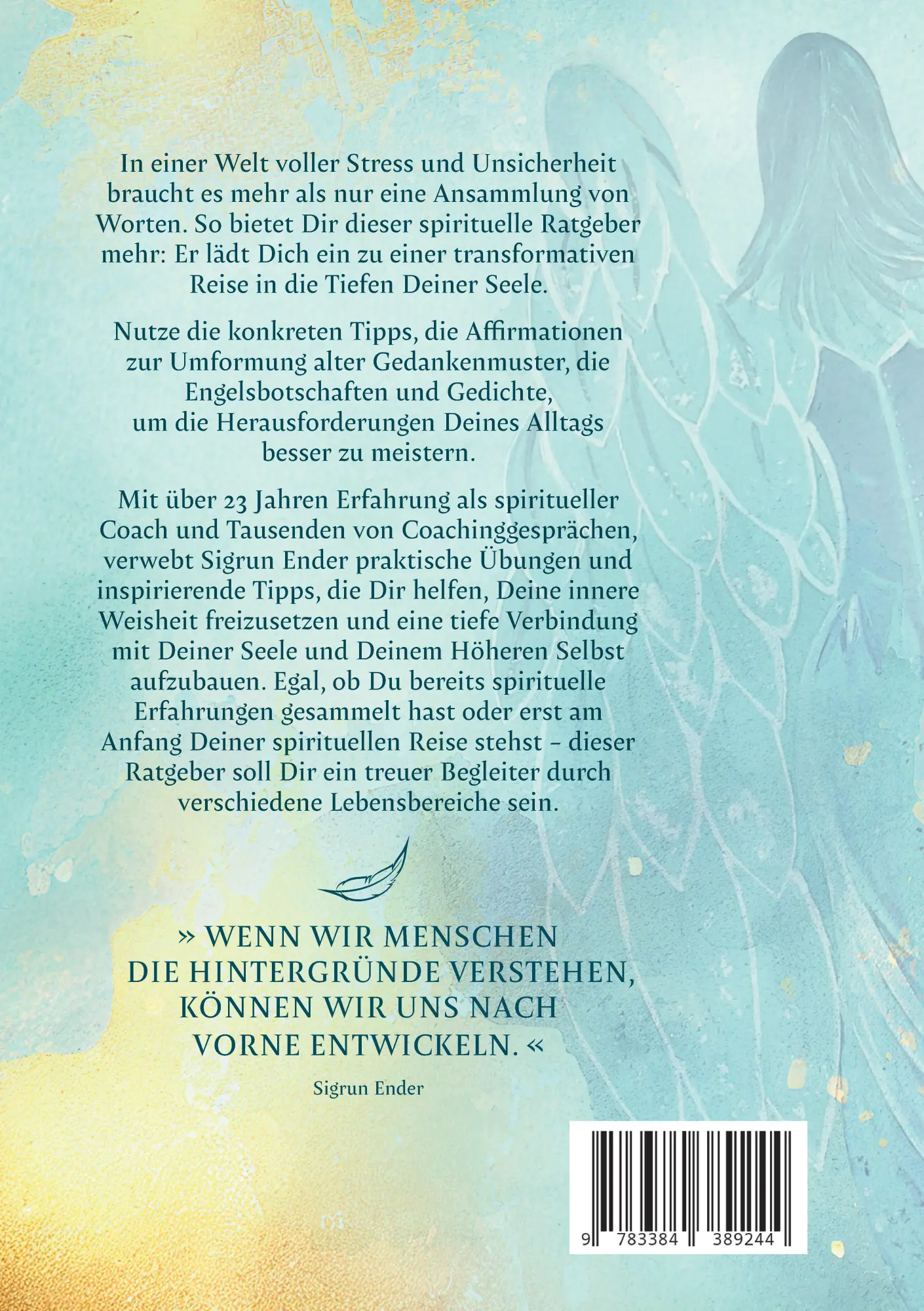 Rückseite: 9783384492906 | Himmlisch geführt | Sigrun Ender | Taschenbuch | 352 S. | Deutsch