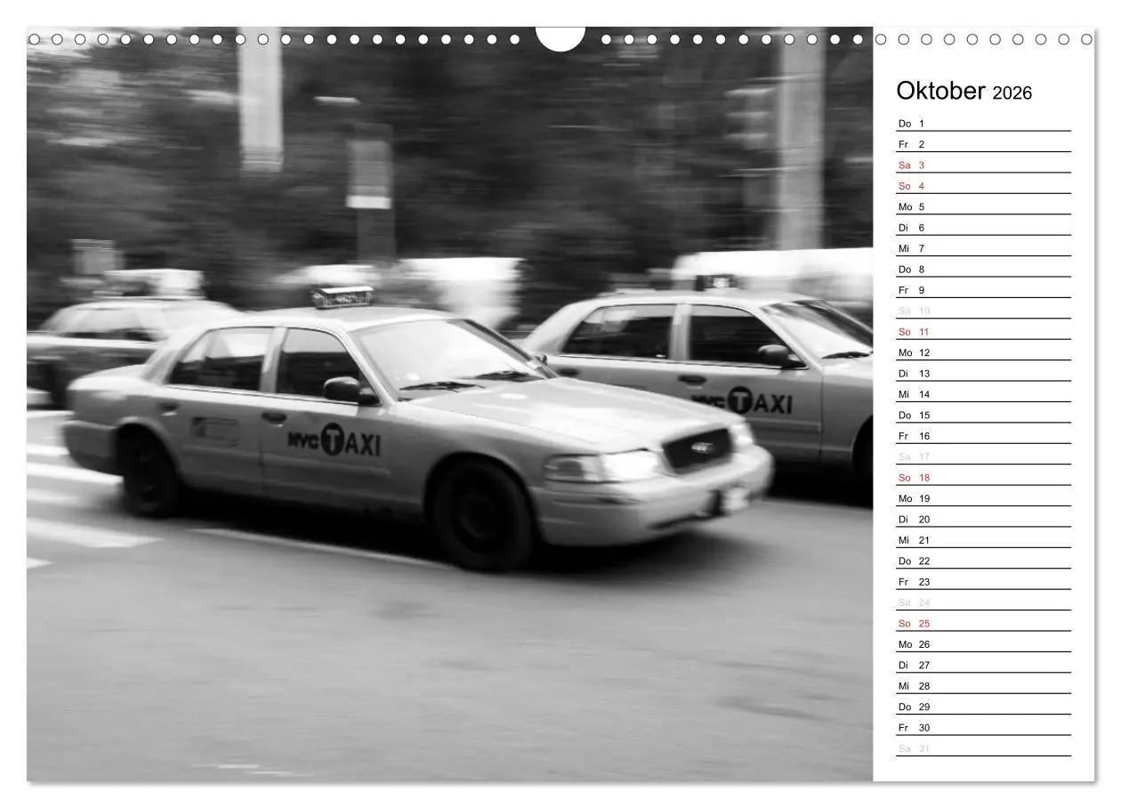 Bild: 9783457992906 | New York (Wandkalender 2026 DIN A3 quer), CALVENDO Monatskalender