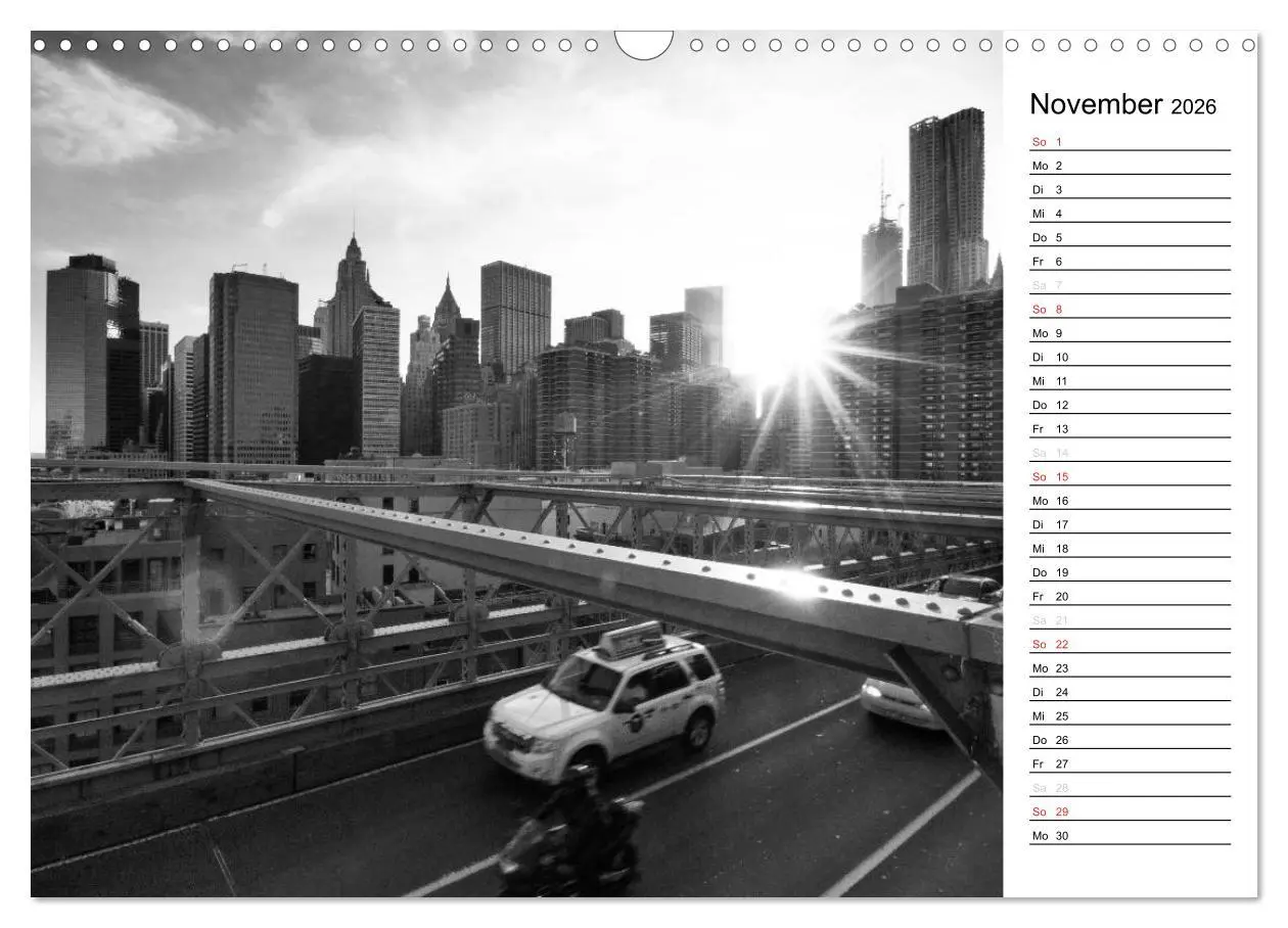 Bild: 9783457992906 | New York (Wandkalender 2026 DIN A3 quer), CALVENDO Monatskalender