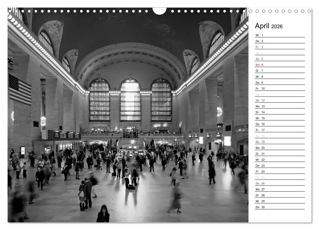 Bild: 9783457992906 | New York (Wandkalender 2026 DIN A3 quer), CALVENDO Monatskalender
