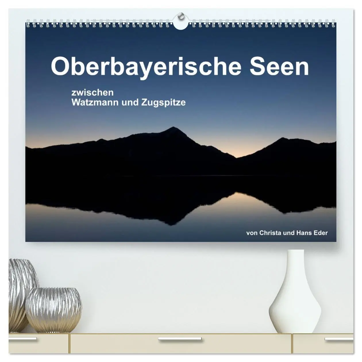 Cover: 9783516222906 | Oberbayerische Seen (hochwertiger Premium Wandkalender 2026 DIN A2...