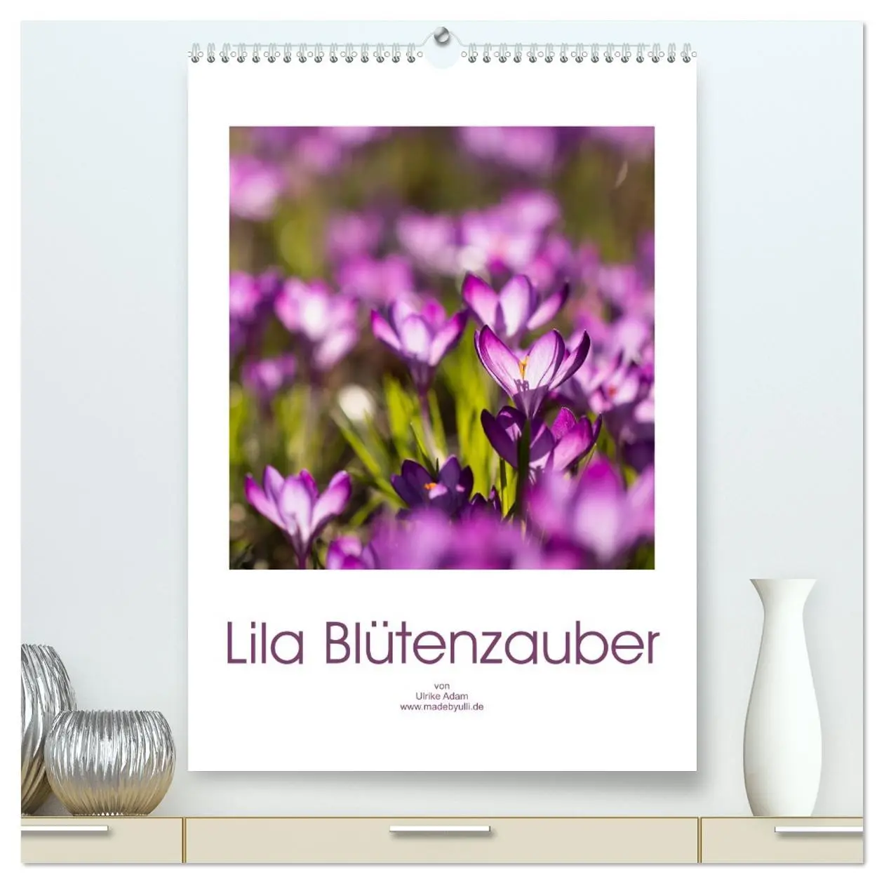 Cover: 9783516392906 | Lila Blütenzauber (hochwertiger Premium Wandkalender 2026 DIN A2...