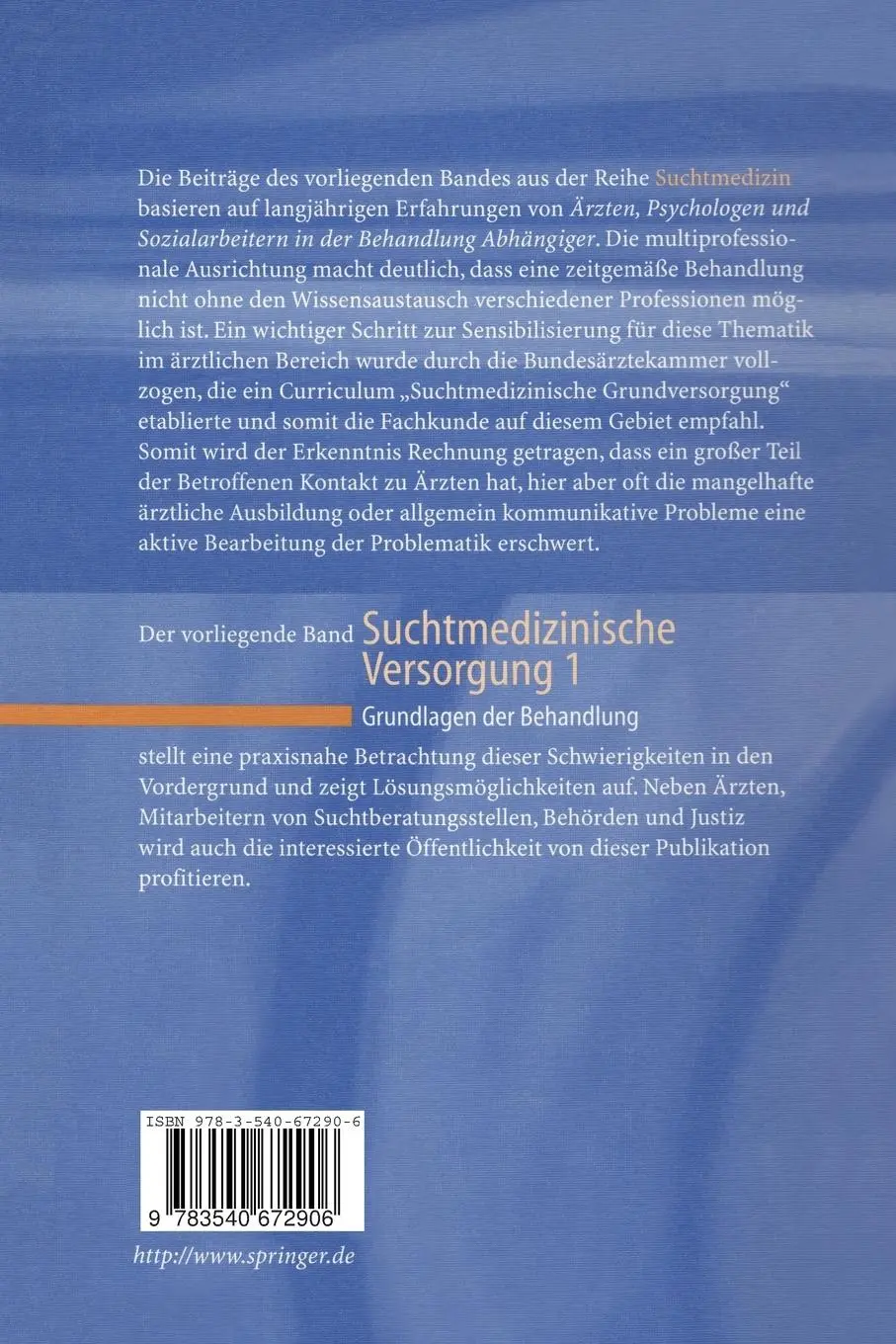 Rückseite: 9783540672906 | Grundlagen der Behandlung | T. Poehlke (u. a.) | Taschenbuch | xvii
