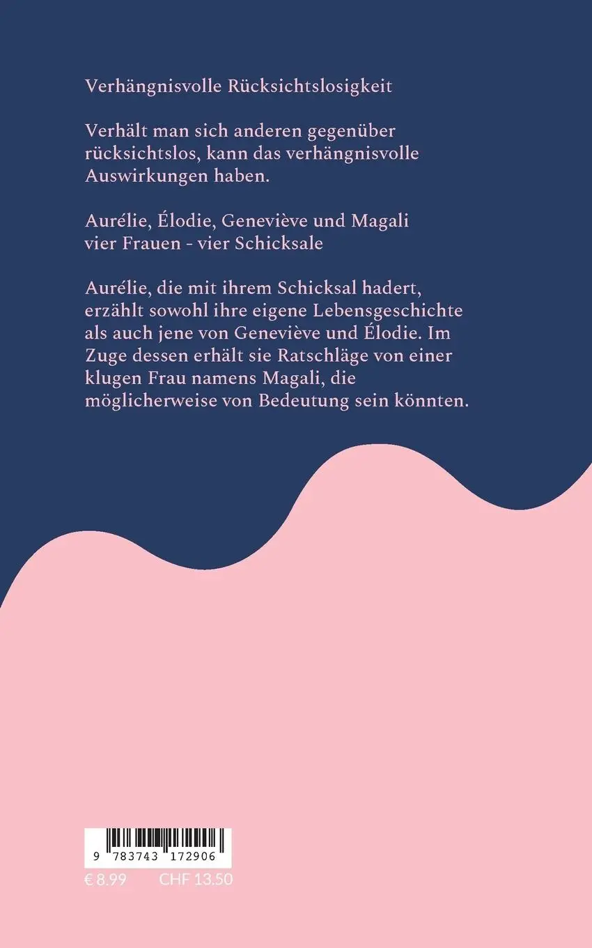 Rückseite: 9783743172906 | Verhängnisvolle Rücksichtslosigkeit | Wiebke Karlotta Hermann | Buch