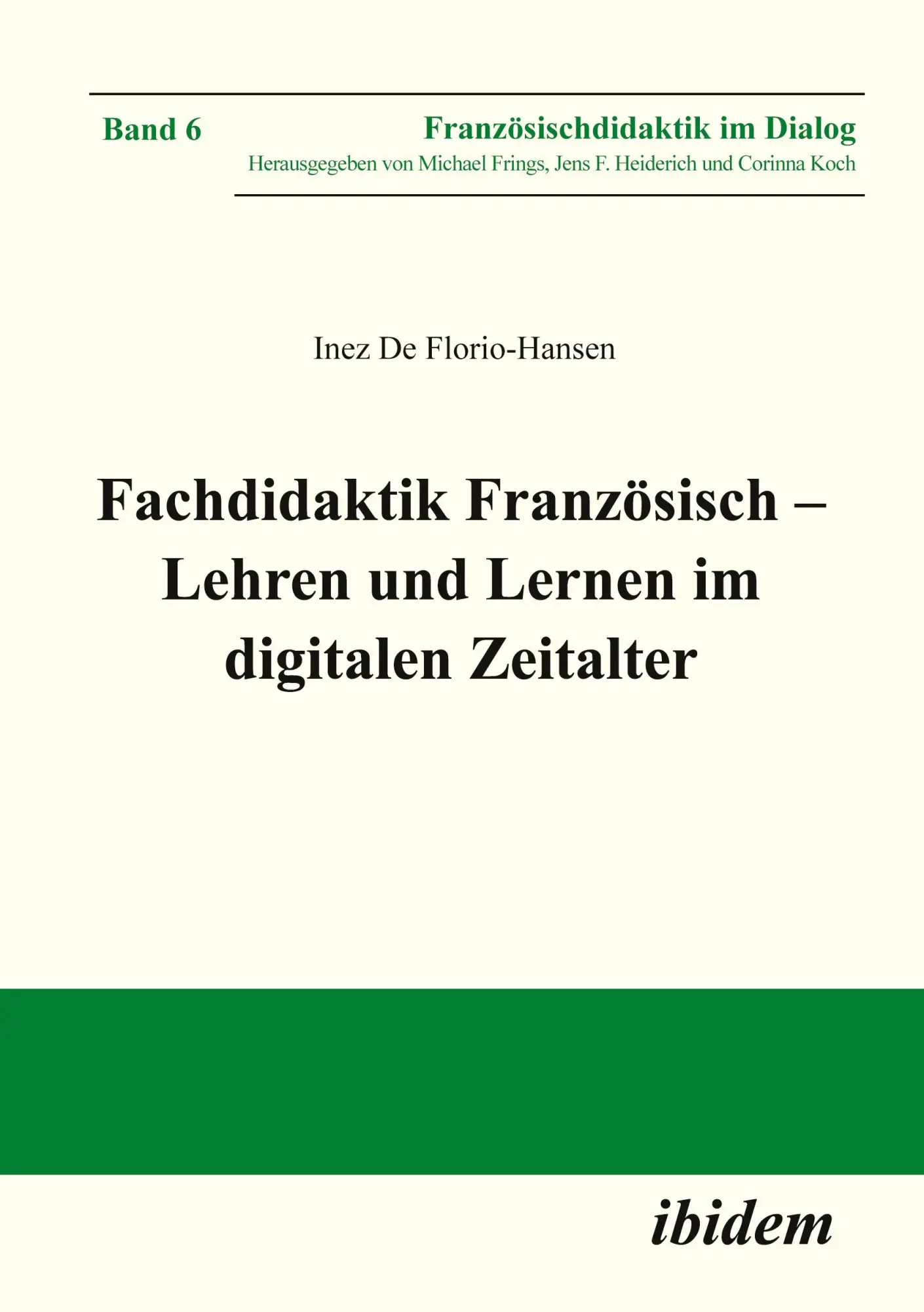 Cover: 9783838212906 | Fachdidaktik Französisch ¿ Lehren und Lernen im digitalen Zeitalter