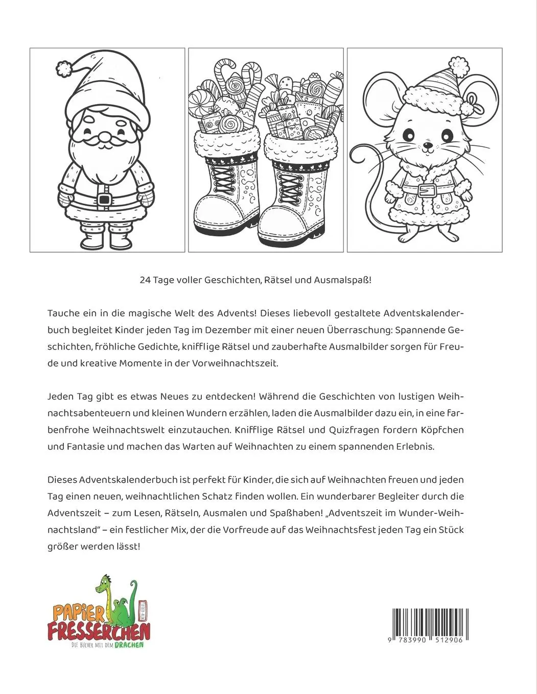 Rückseite: 9783990512906 | Adventszeit im Wunder-Weihnachtsland | Nanja Holland | Taschenbuch