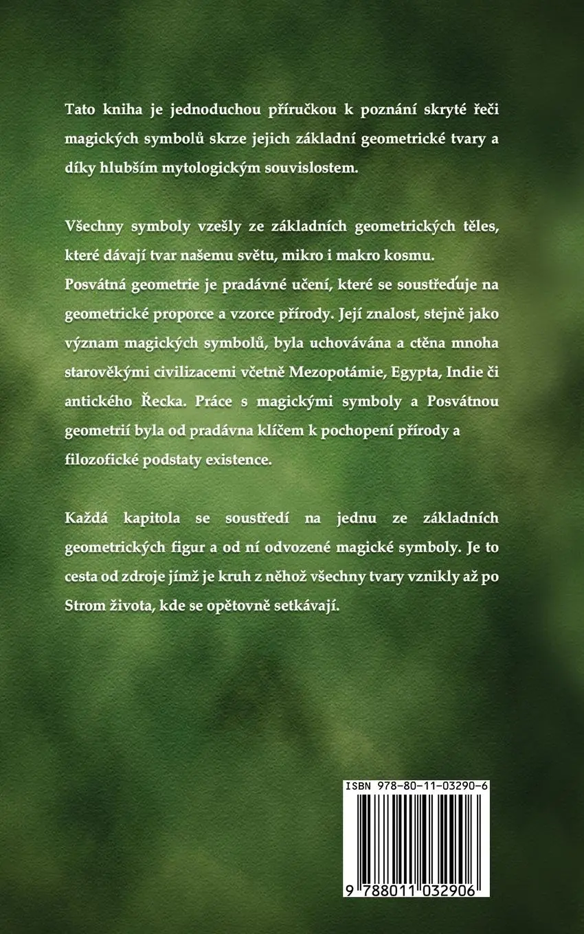 Rückseite: 9788011032906 | Posvátná geometrie a magické symboly | Iva Kenaz | Taschenbuch | 2023